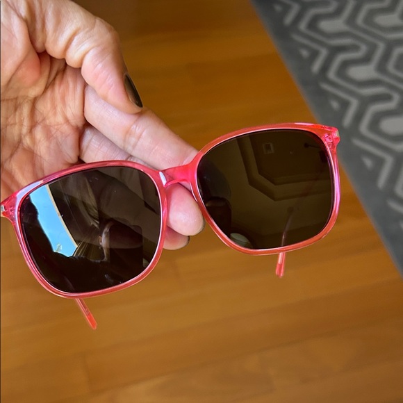 Saint Laurent Pink Sunglasses with Black Case main image 5
